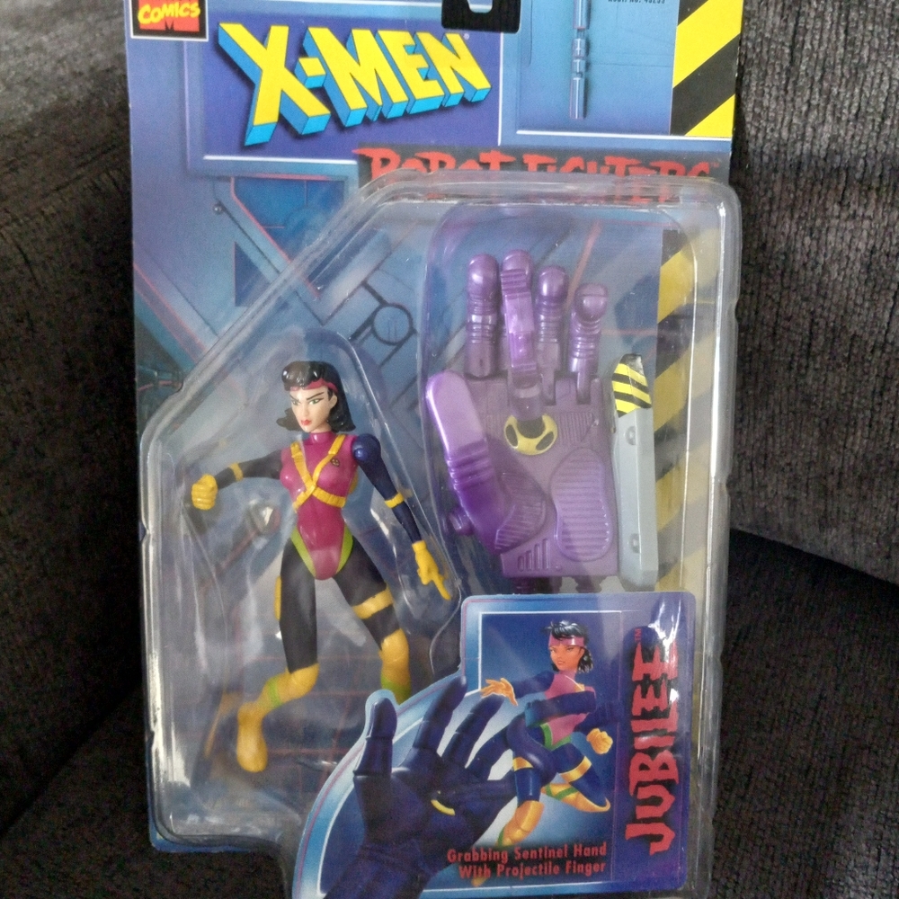 1997 Toy Biz Xmen Robot Fighters Jubilee Action Figure